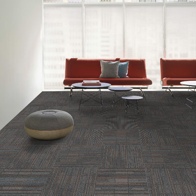 Loop Pile Commercial Carpet Tile 50x50  Anti-Static Nylon Fibre Carpet