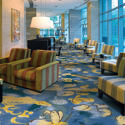 8mm Pile Printed Nylon Carpet Commercial For Living Room