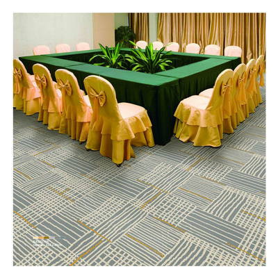 Jacquard Auditorium Carpet 80% Wool And 20% Nylon Width 4m