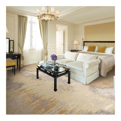 Flame Resistance Luxury Hospitality Carpet For Room Wool Wall To Wall Carpet