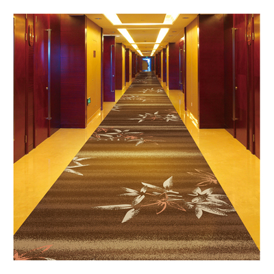 Colorful Nylon Printed Carpet Geometric Pattern Corridor Carpet Luxury